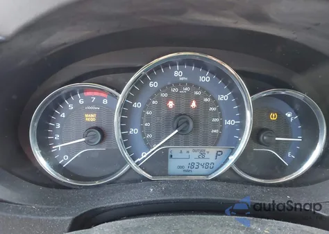 2015 Toyota Corolla Le из США, поврежденный, VIN 2T1BURHE0FC245588